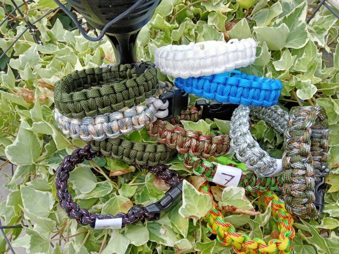 Bracelets paracorde 