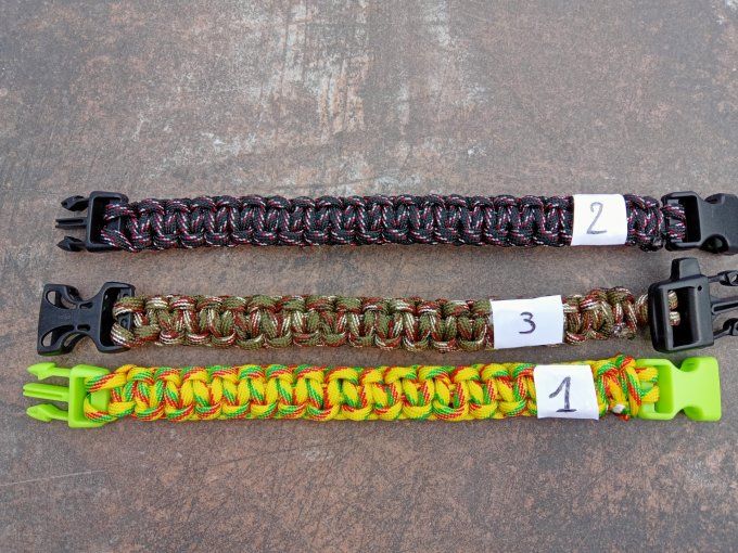Bracelets paracorde 