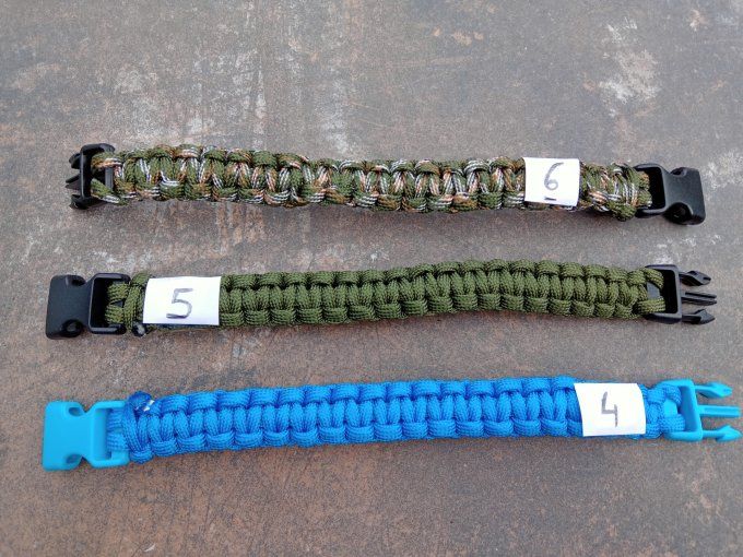Bracelets paracorde 