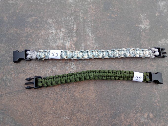 Bracelets paracorde 