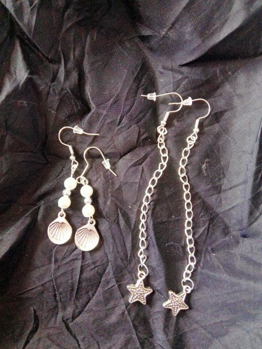 Boucles d'oreilles silver