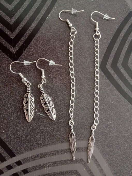 Boucles d'oreilles silver