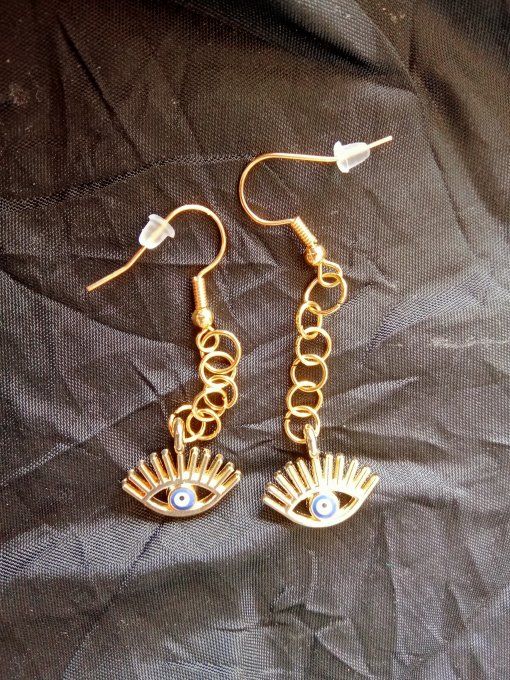 Boucles d'oreilles gold