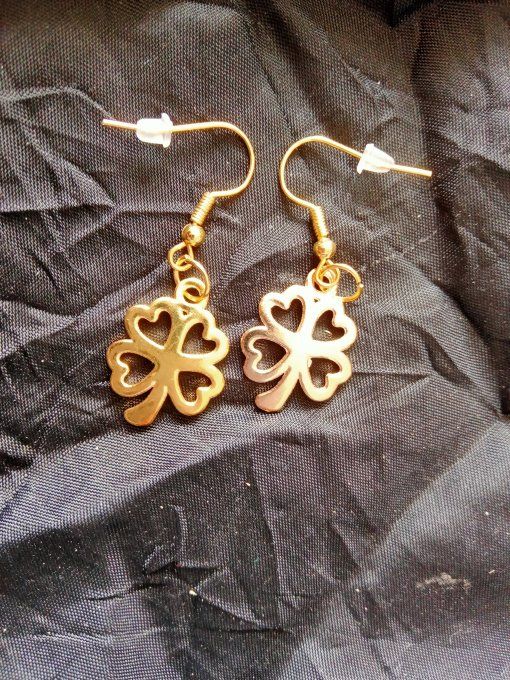 Boucles d'oreilles gold