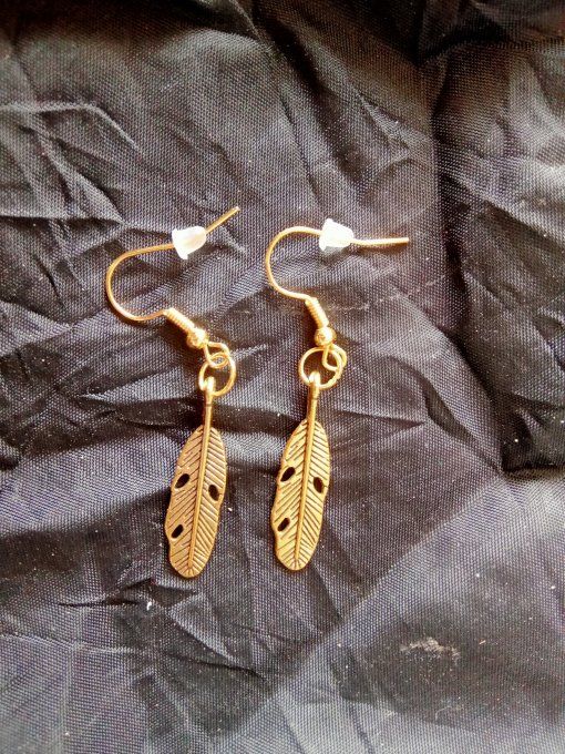 Boucles d'oreilles gold