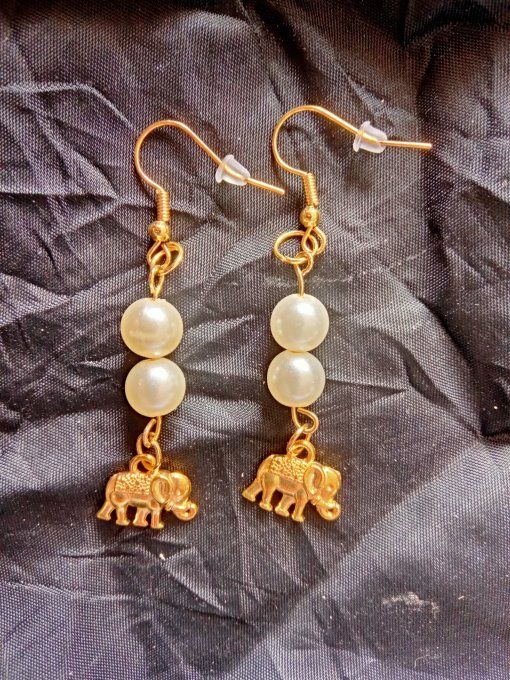 Boucles d'oreilles gold