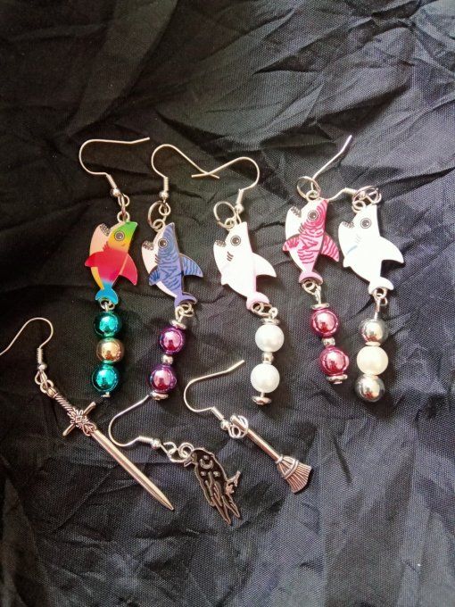 Boucles d'oreilles silver