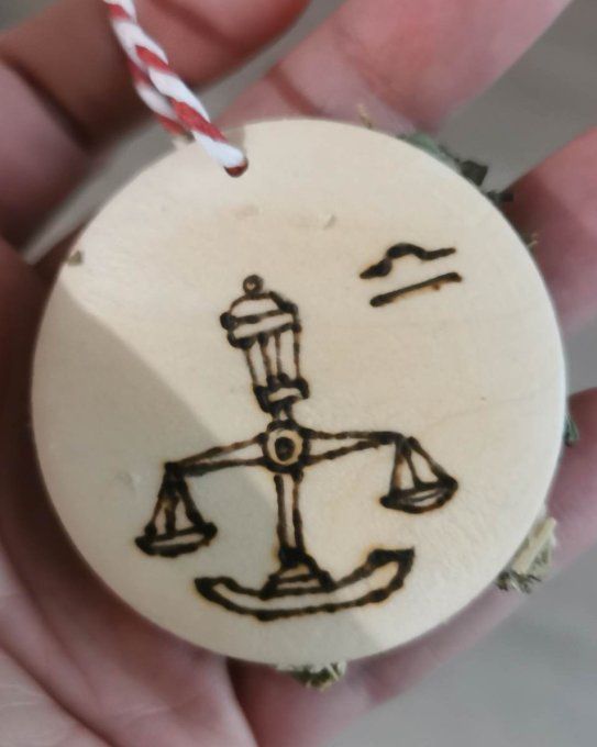 Médaillon Signe Astrologique