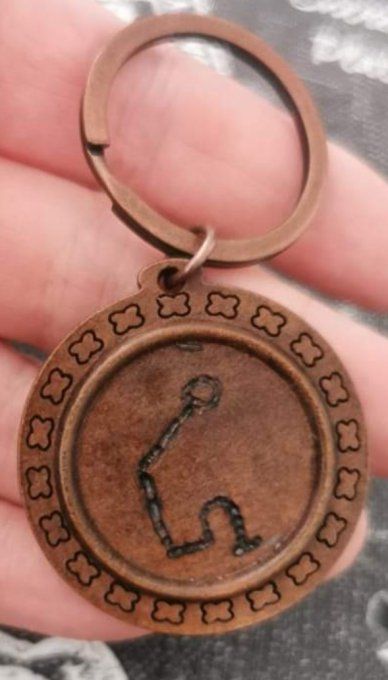 Porte Clef Médaillon Personnalisable